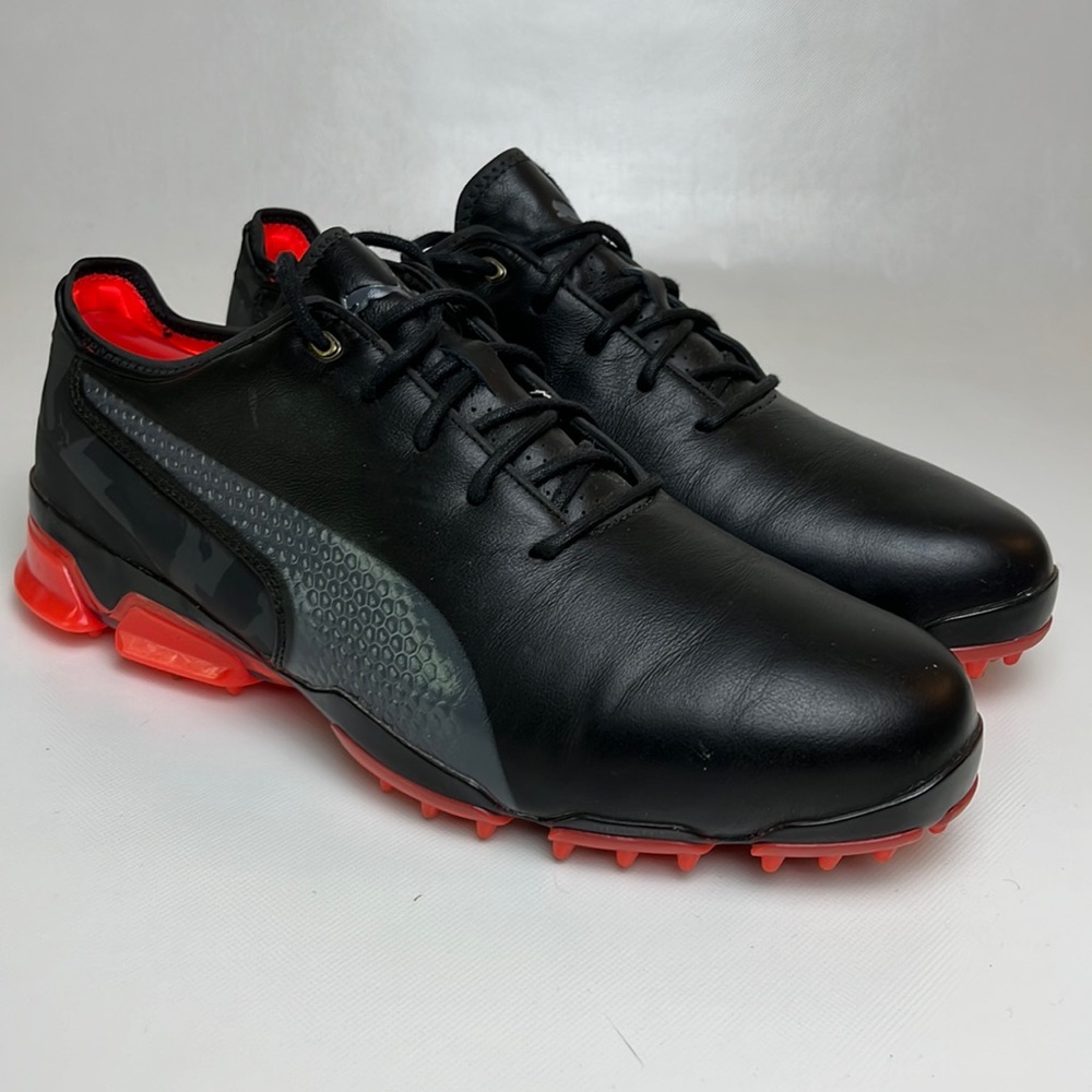 Puma Ignite Masters Pro Adapt Camo Limited Black Iron Gate Mens 9 Golf